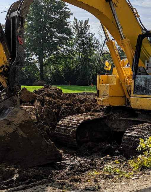2019 Commercial Pond Excavation (Milwaukee)
